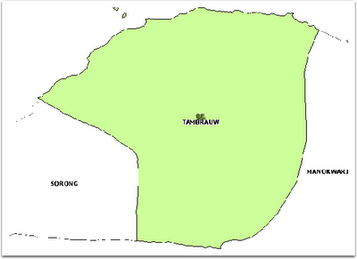 Peta Kab.Tambrauw