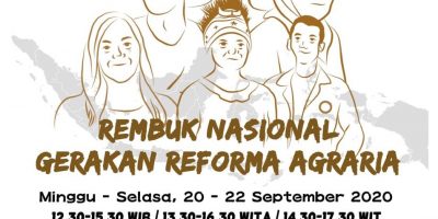 Rembuk Nasional Gerakan Reforma Agraria: Perubahan Kawasan Hutan dan Industri Akibatkan Krisis Sosial dan Lingkungan Rembuk Nasional Gerakan Reforma Agraria: Perubahan Kawasan Hutan dan Industri Akibatkan Krisis Sosial dan Lingkungan