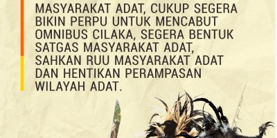 Siaran Pers – Aliansi Masyarakat Adat Nusantara Siaran Pers – Aliansi Masyarakat Adat Nusantara